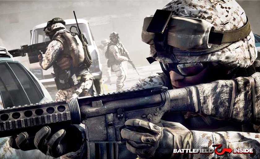 Cena do jogo Battlefield 3
